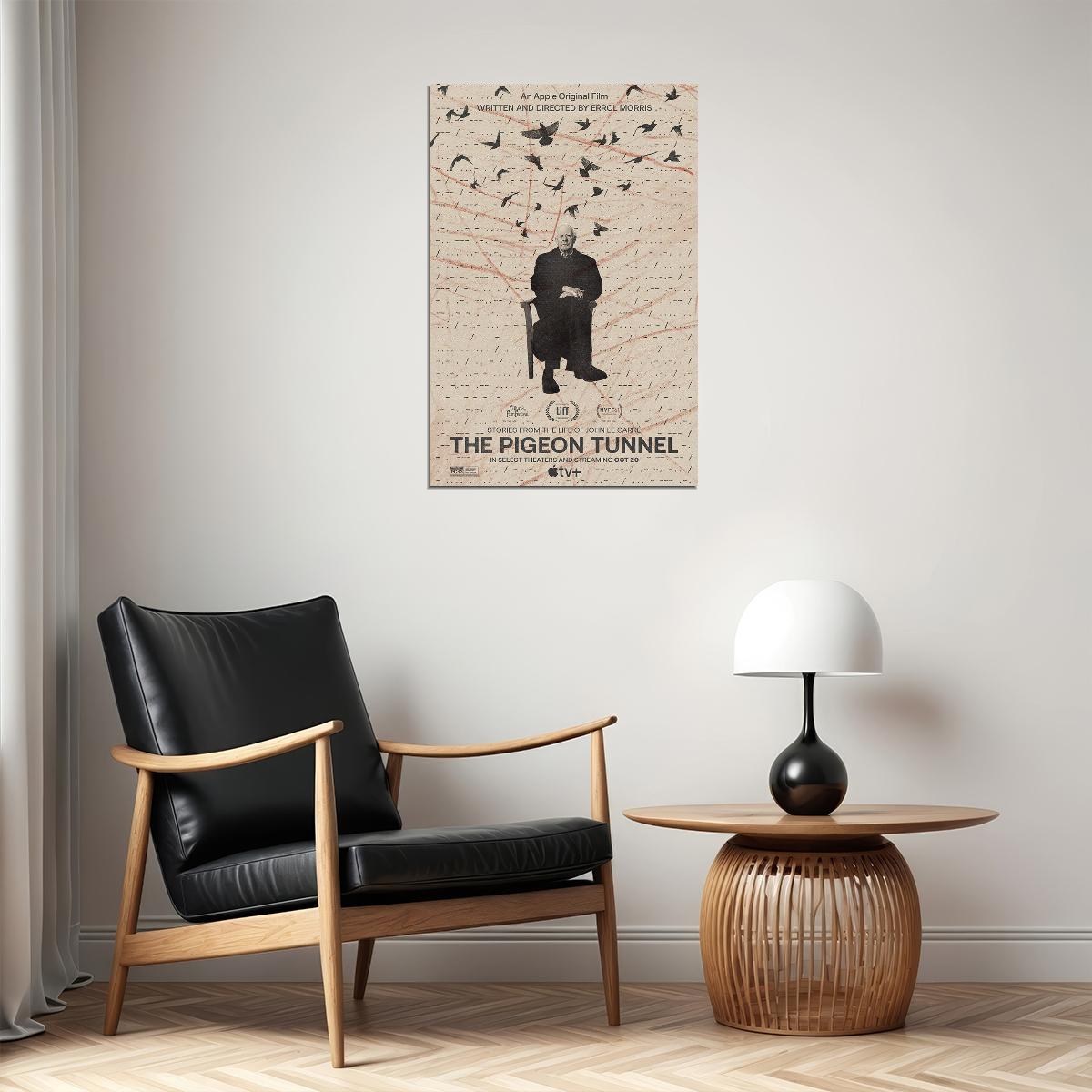 The Pigeon Tunnel Documentary Biography Movie Film Poster Wall Art Print Home Wall Decor - xonomax