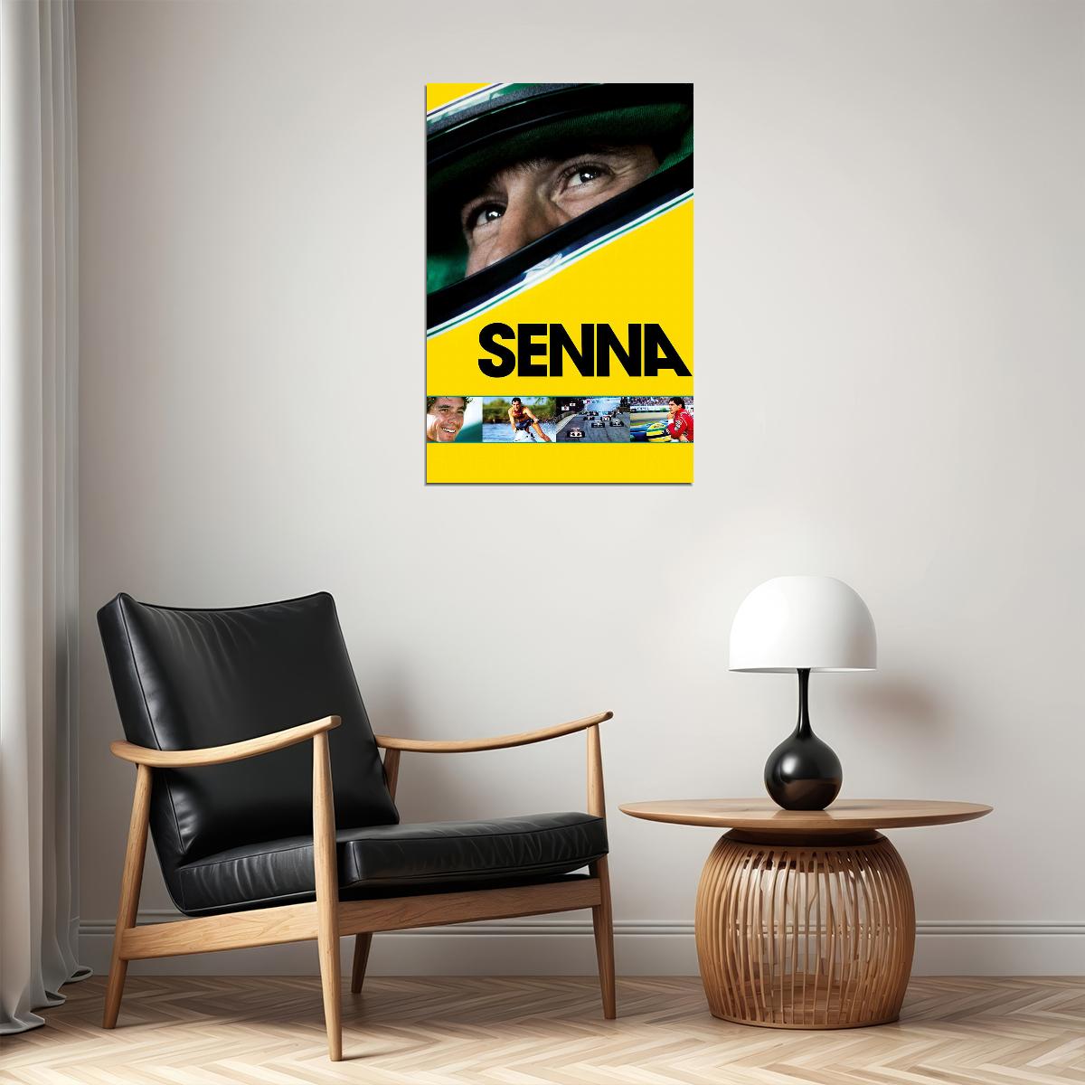 Senna Documentary Biography Sports Cinema Film Movie Poster Wall Art Print Home Wall Decor