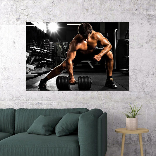 Bodybuilding Motivational Workout Exercise Sport Poster Wall Art Print Home Wall Decor - xonomax