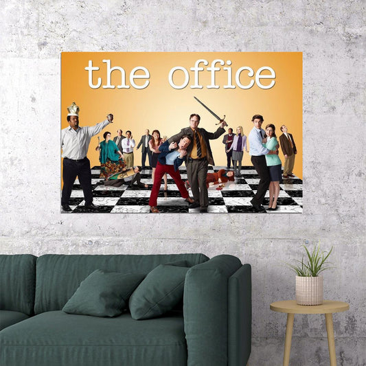 The Office Comedy Tv Series Movie Actor Gift Poster Wall Art Print Home Wall Decor - xonomax