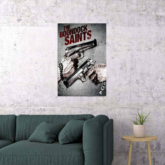 The Boondock Saints 1999 Action Crime Movie Film Poster Wall Art Print Home Wall Decor - xonomax