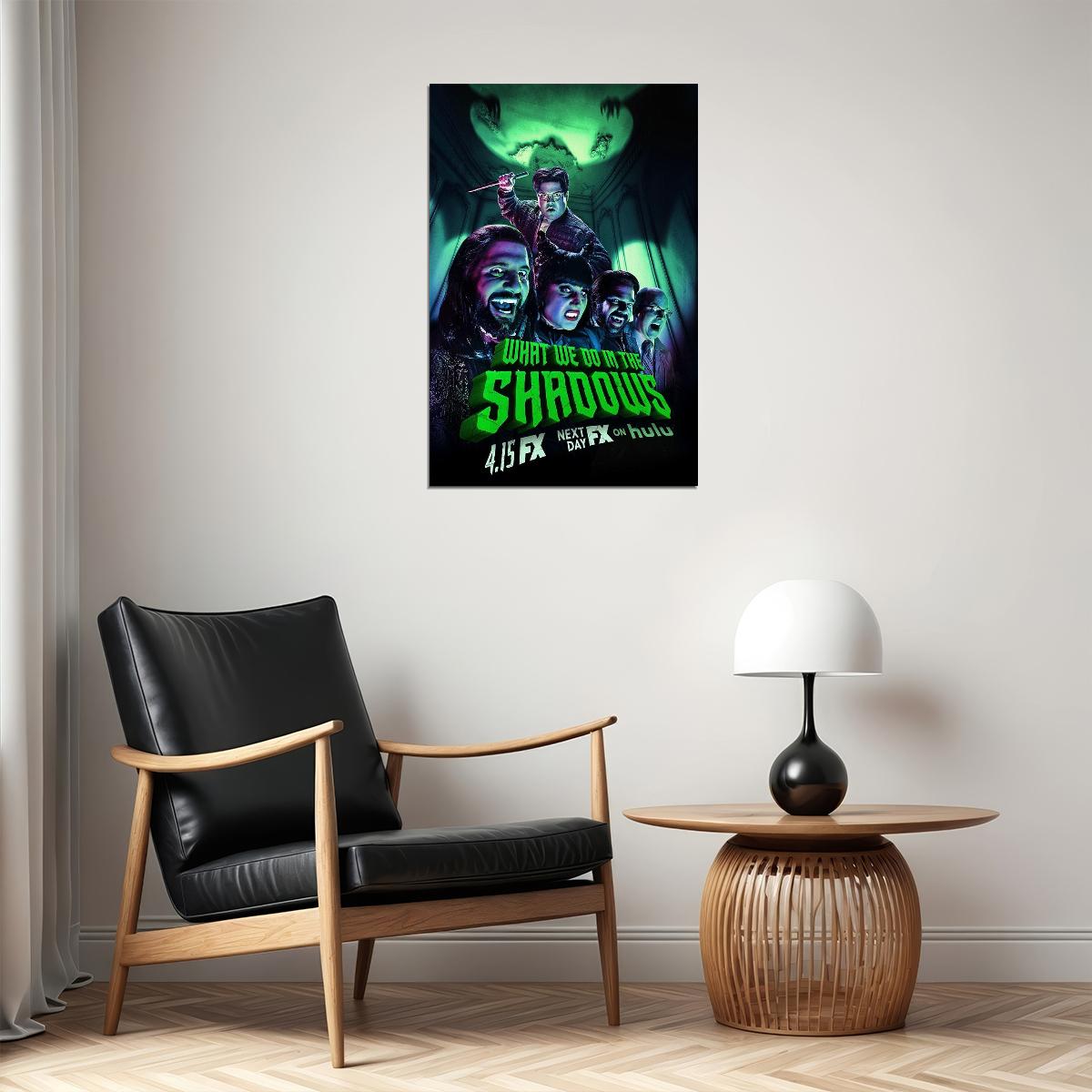 What We Do In The Shadows Comedy Horror Movie Poster Wall Art Print Home Wall Decor - xonomax