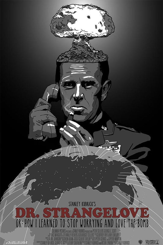Dr Strangelove Comedy War Movie Cinema Film Poster Wall Art Print Home Wall Decor - xonomax