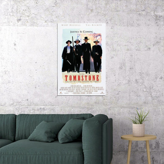 Tombstone Biography History Movie Cinema Film Poster Wall Art Print Home Wall Decor - xonomax