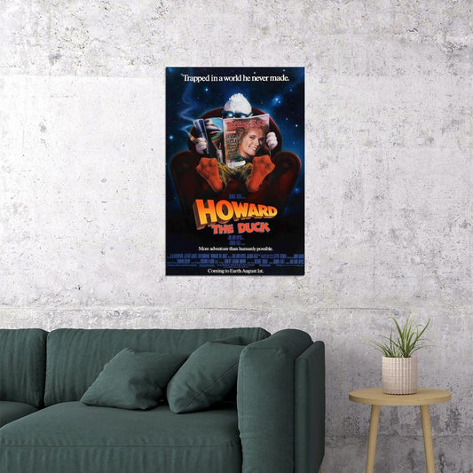 Howard The Duck Action Adventure Movie Gift Poster Wall Art Print Home Wall Decor - xonomax