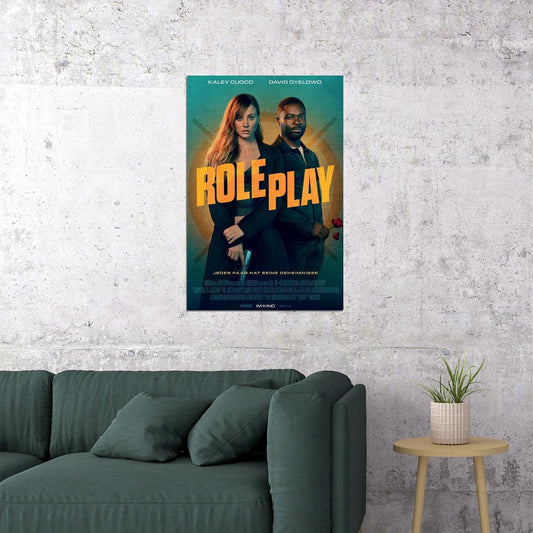Role Play 2024 Action Comedy Movie Cinema Film Poster Wall Art Print Home Wall Decor - xonomax