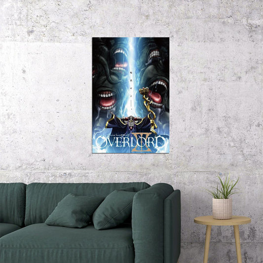 Overlord Japanese Anime Science Fiction Tv Series Poster Wall Art Print Home Wall Decor - xonomax