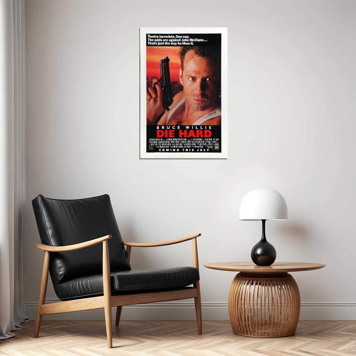 Die Hard 1988 Action Thriller Movie Cinema Gift Poster Wall Art Print Home Wall Decor - xonomax