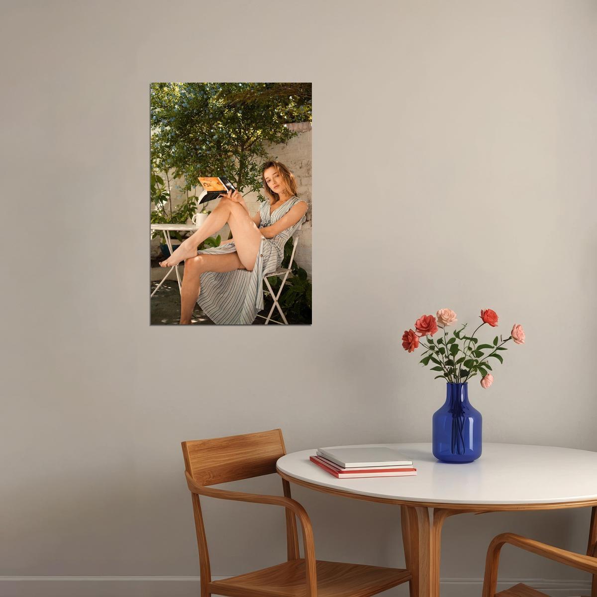 Phoebe Dynevor Celebrity British Movie Actor Hot Model Poster Wall Art Print Home Wall Decor - xonomax