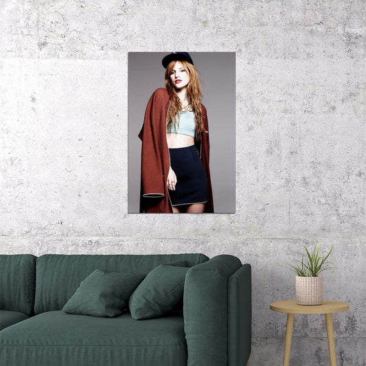 Bella Thorne Celebrity American Movie Actor Musician Poster Wall Art Print Home Wall Decor - xonomax