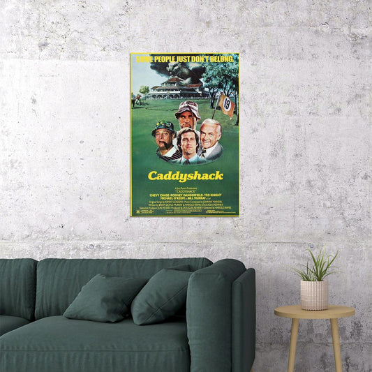 Caddyshack Comedy Sport Movie Cinema Film Poster Wall Art Print Home Wall Decor - xonomax