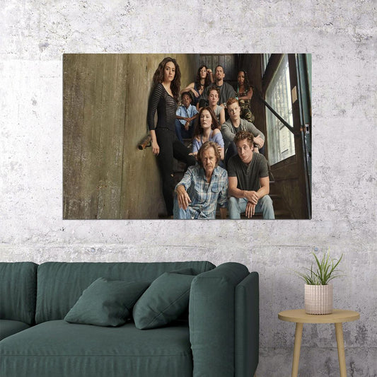 Shameless Full Cast Comedy Drama Tv Show Poster Wall Art Print Home Wall Decor - xonomax