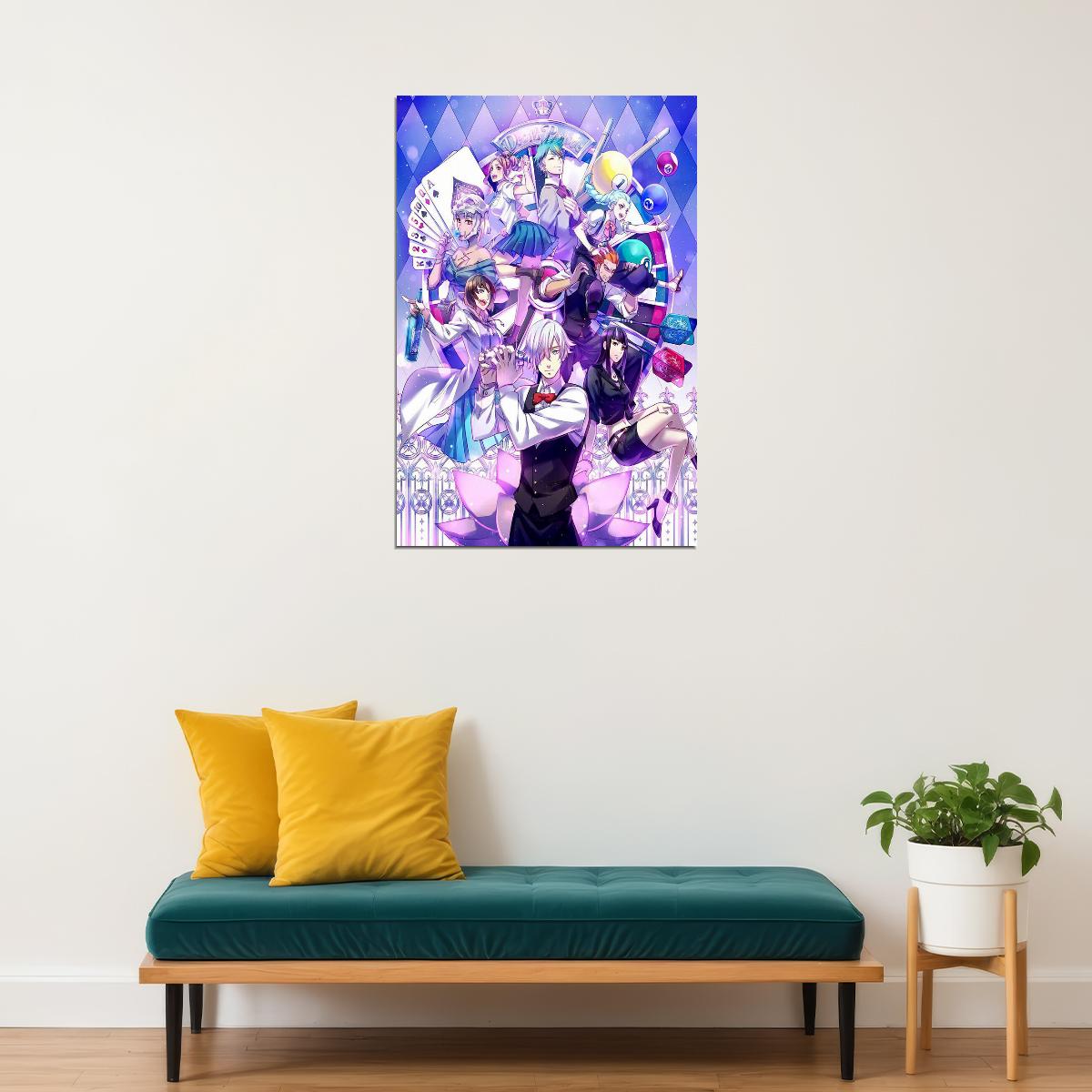 Death Parade 2 Mystery Thriller Anime Tv Series Poster Wall Art Print Home Wall Decor - xonomax