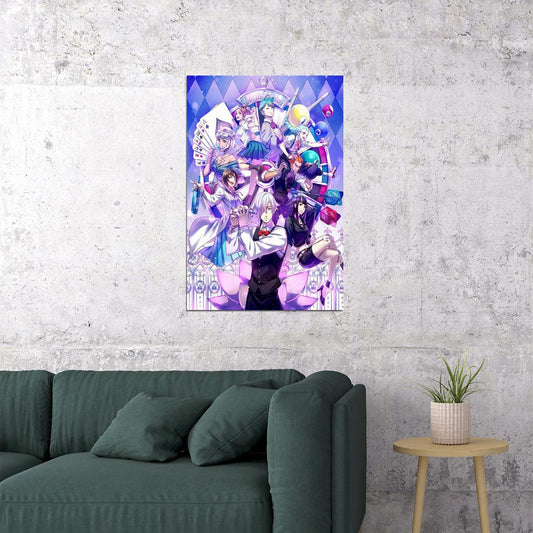 Death Parade 2 Mystery Thriller Anime Tv Series Poster Wall Art Print Home Wall Decor - xonomax