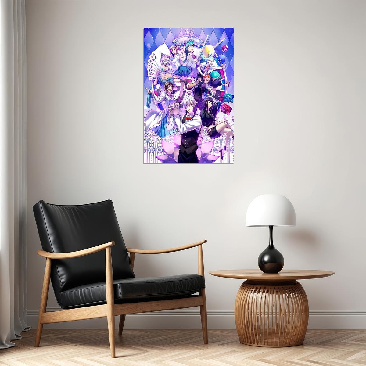 Death Parade 2 Mystery Thriller Anime Tv Series Poster Wall Art Print Home Wall Decor - xonomax