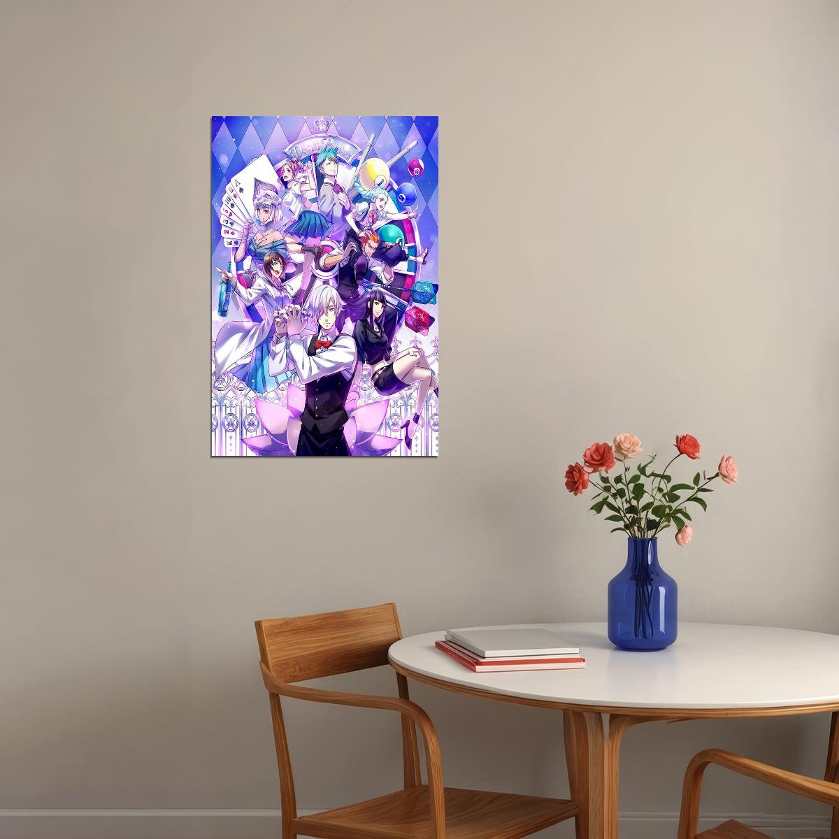 Death Parade 2 Mystery Thriller Anime Tv Series Poster Wall Art Print Home Wall Decor - xonomax