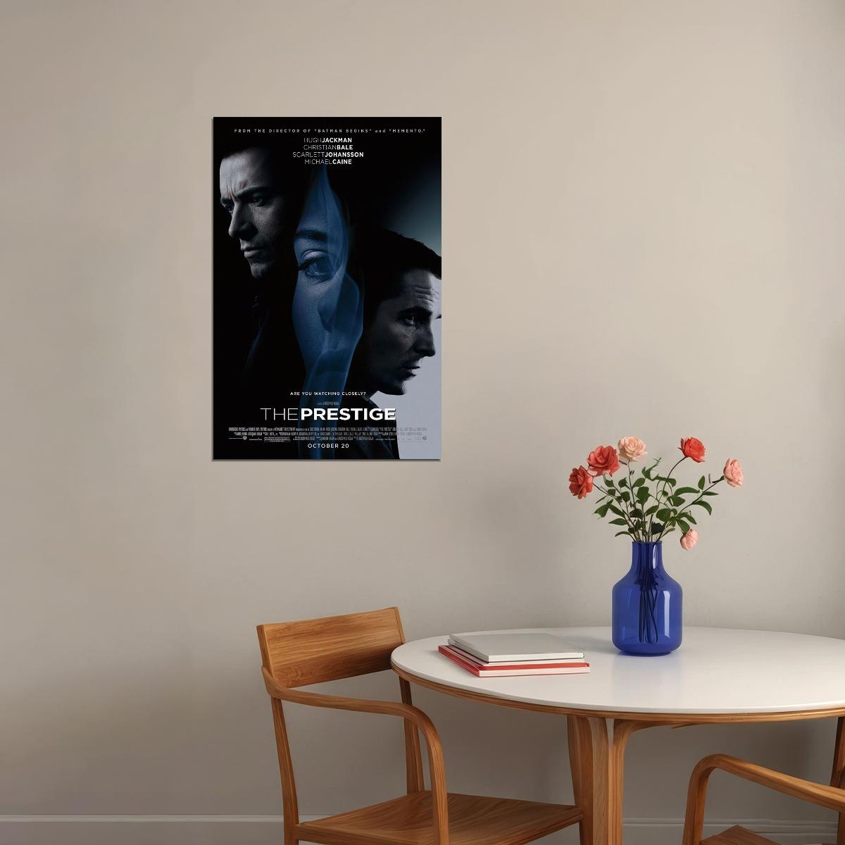 The Prestige Drama Mystery Classic Movie Cinema Poster Wall Art Print Home Wall Decor - xonomax