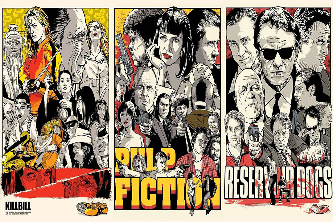 Pulp Fiction Drama Crime Classic Movie Cinema Film Poster Wall Art Print Home Wall Decor - xonomax