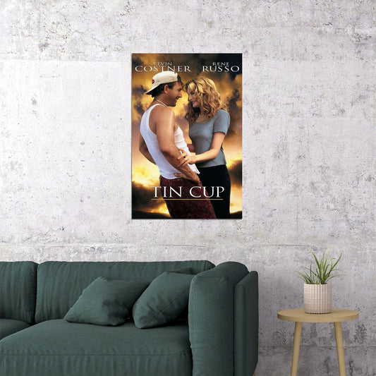 Tin Cup Comedy Romance Sports Cinema Film Movie Poster Wall Art Print Home Wall Decor - xonomax