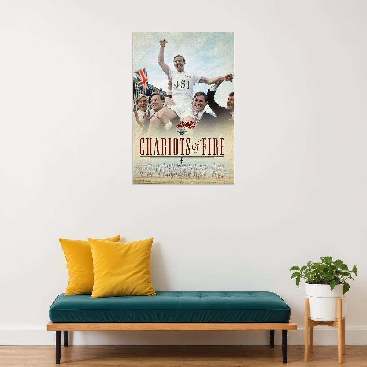 Chariots Of Fire Biography Drama Sports Cinema Film Poster Wall Art Print Home Wall Decor - xonomax