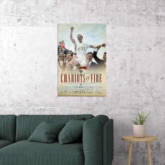Chariots Of Fire Biography Drama Sports Cinema Film Poster Wall Art Print Home Wall Decor - xonomax