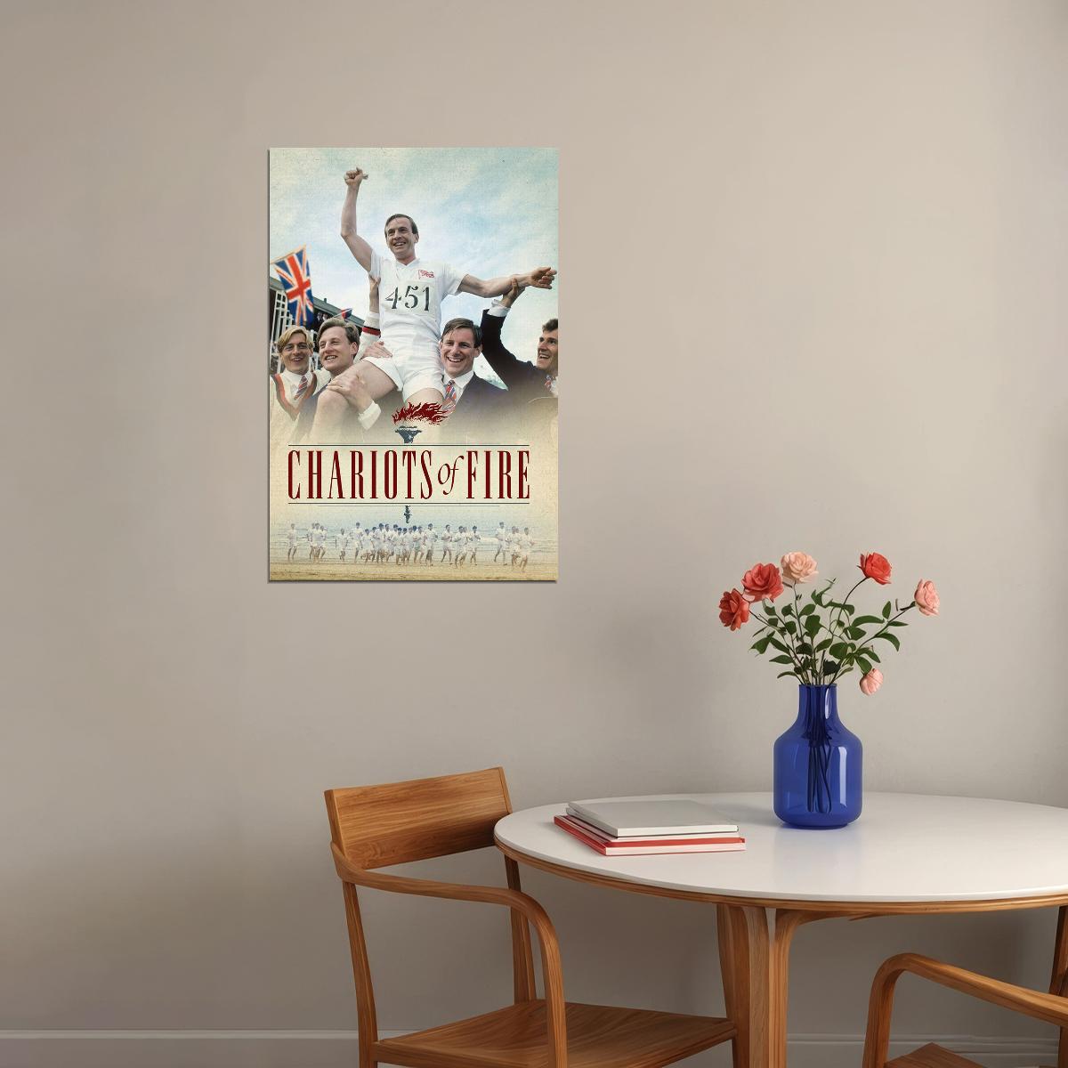 Chariots Of Fire Biography Drama Sports Cinema Film Poster Wall Art Print Home Wall Decor - xonomax