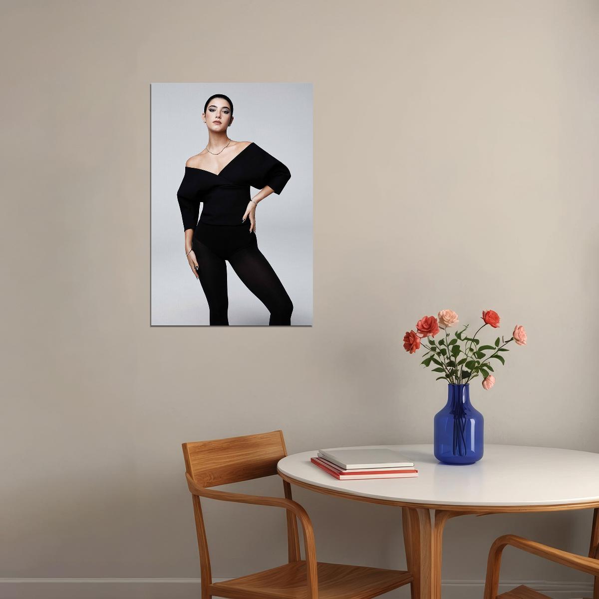 Charli D'amelio Social Media Personality Hot Woman Poster Wall Art Print Home Wall Decor - xonomax