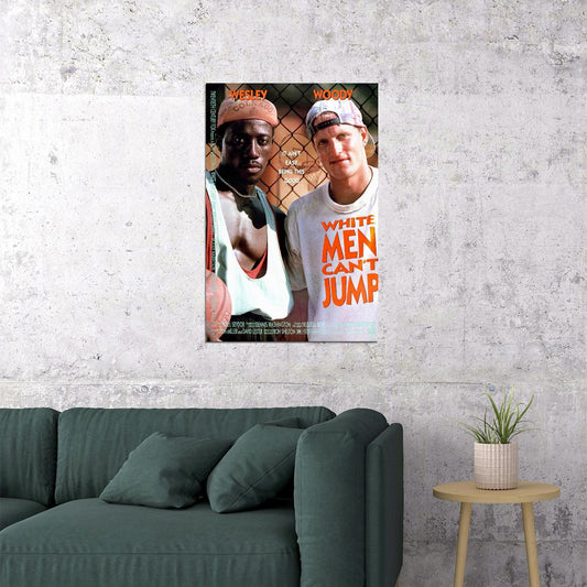White Men Can't Jump Comedy Sports Cinema Film Poster Wall Art Print Home Wall Decor - xonomax
