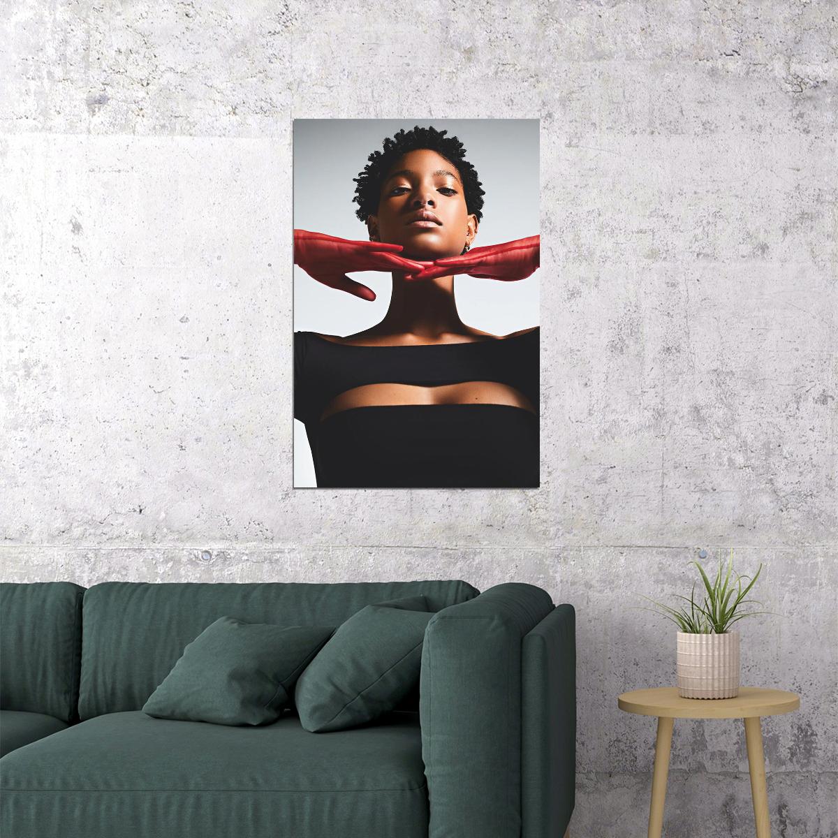 Willow Smith Celebrity American Singer Cinema Actor Poster Wall Art Print Home Wall Decor