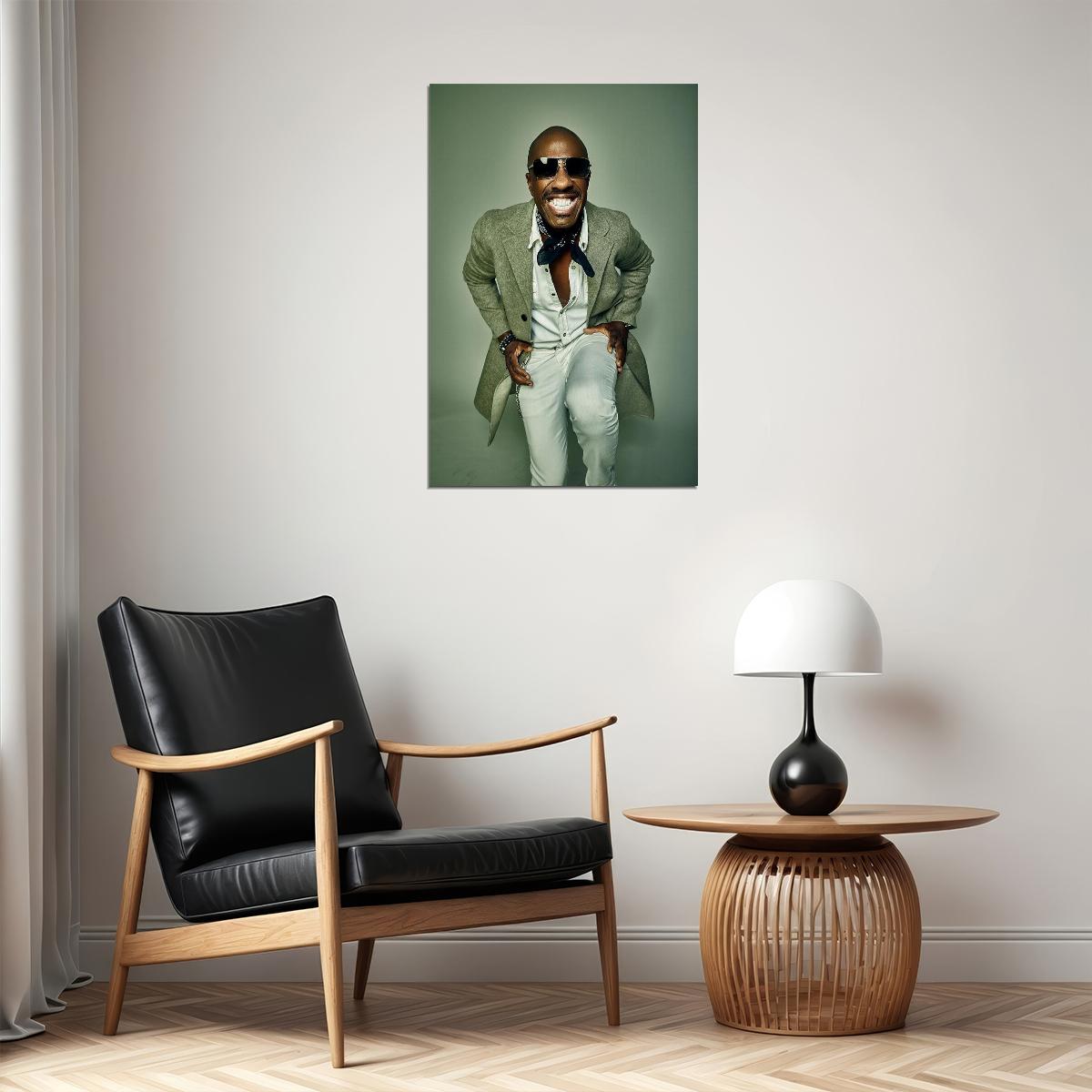 Jb Smoove Celebrity American Cinema Actor Man Artist Poster Wall Art Print Home Wall Decor