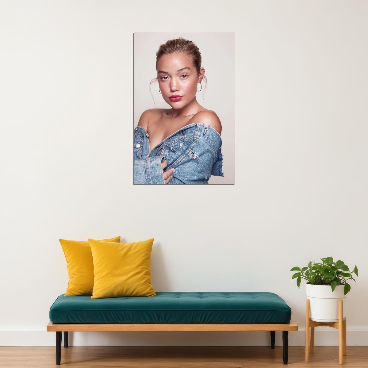 Olivia Ponton Celebrity American Model Beauty Woman Poster Wall Art Print Home Wall Decor - xonomax
