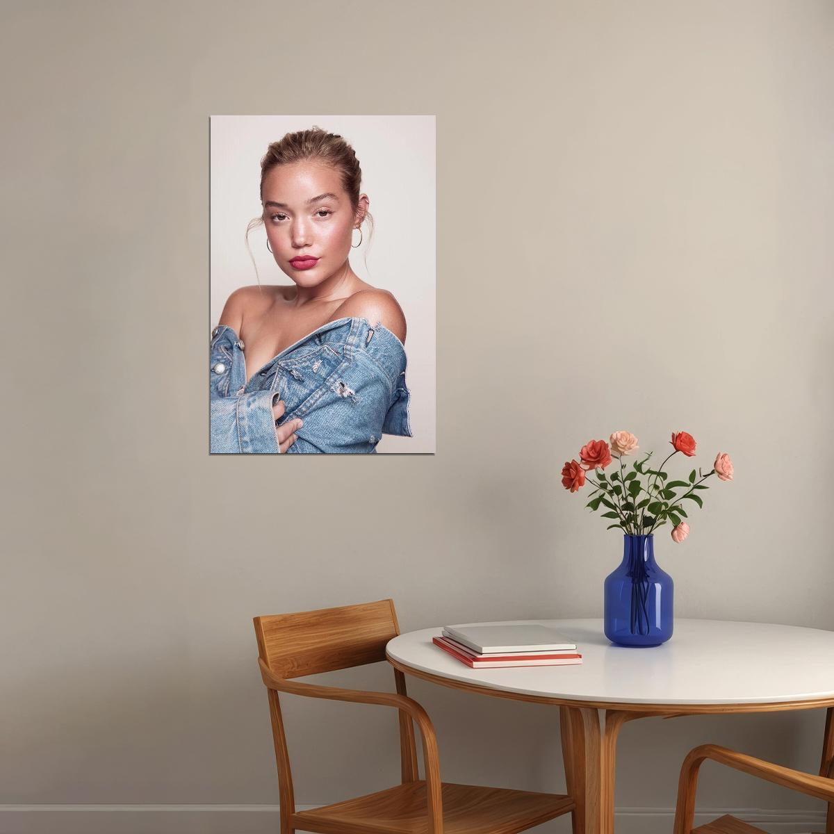 Olivia Ponton Celebrity American Model Beauty Woman Poster Wall Art Print Home Wall Decor - xonomax