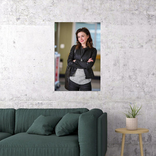 Caterina Scorsone Celebrity Canadian American Movie Actor Poster Wall Art Print Home Wall Decor - xonomax