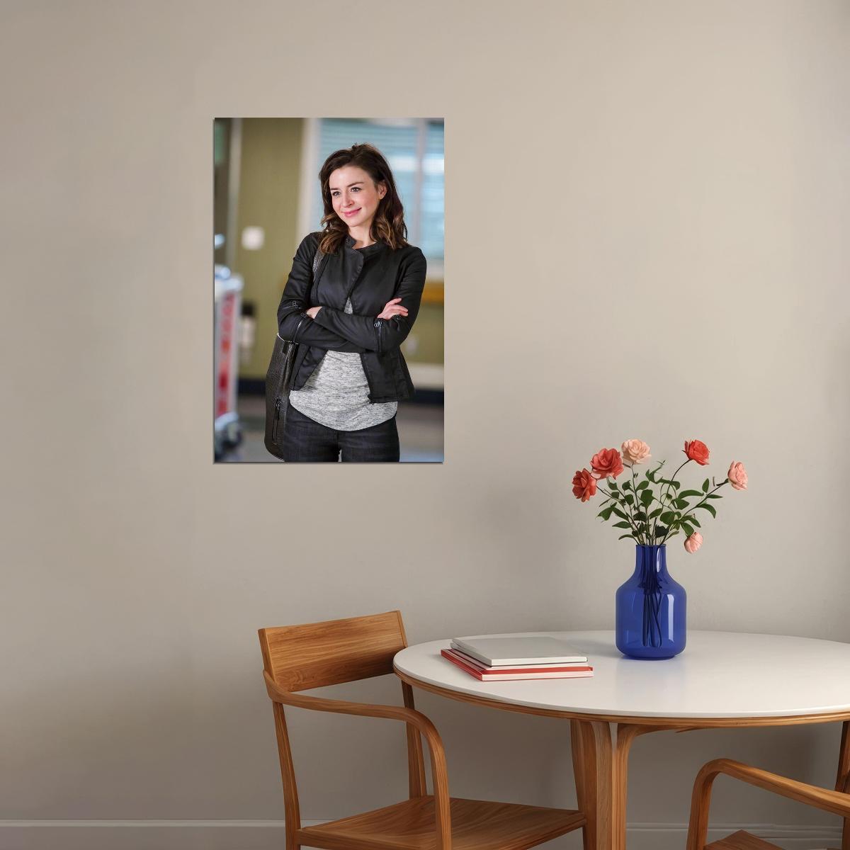 Caterina Scorsone Celebrity Canadian American Movie Actor Poster Wall Art Print Home Wall Decor - xonomax