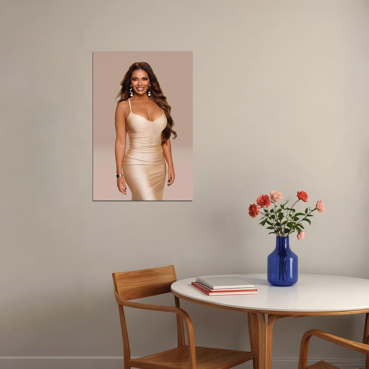 Dolores Catania Celebrity American Television Personality Poster Wall Art Print Home Wall Decor - xonomax