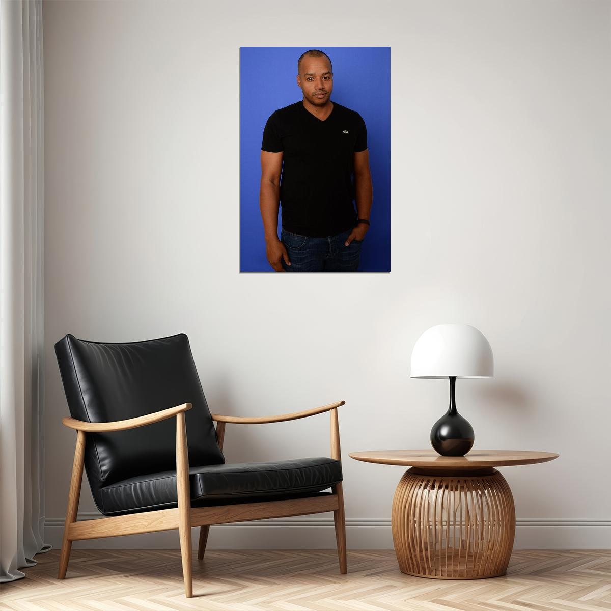 Donald Faison American Movie Actor Comedian Artist Poster Wall Art Print Home Wall Decor - xonomax