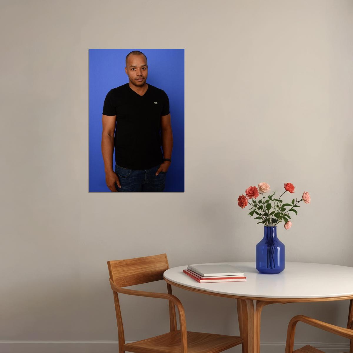 Donald Faison American Movie Actor Comedian Artist Poster Wall Art Print Home Wall Decor - xonomax
