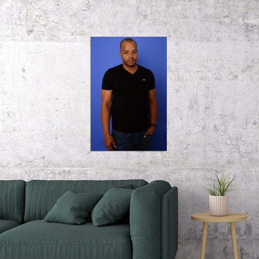 Donald Faison American Movie Actor Comedian Artist Poster Wall Art Print Home Wall Decor - xonomax