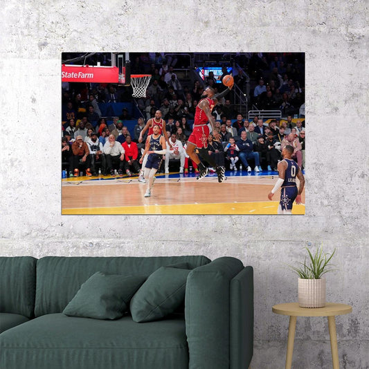 Lebron James American Basketball Player Stars Match Poster Wall Art Print Home Wall Decor - xonomax