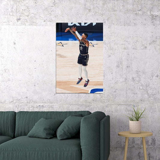 Damian Lillard American Basketball Player Stars Poster Wall Art Print Home Wall Decor - xonomax