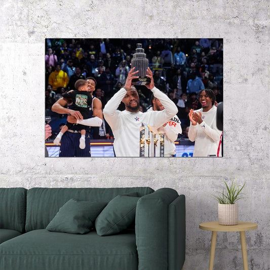 Damian Lillard American Basketball Athlete Match Poster Wall Art Print Home Wall Decor - xonomax