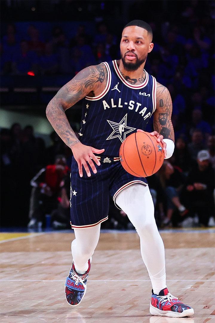 Damian Lillard American Basketball Player Stars Match Poster Wall Art Print Home Wall Decor - xonomax
