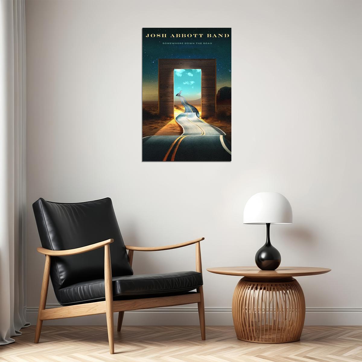 Josh Abbott Band Somewhere Down The Road Texas Music Band Album Poster Wall Art Print Home Wall Decor
