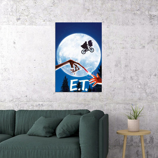 Et Science Fiction Adventure Classic Movie Film Poster Wall Art Print Home Wall Decor - xonomax