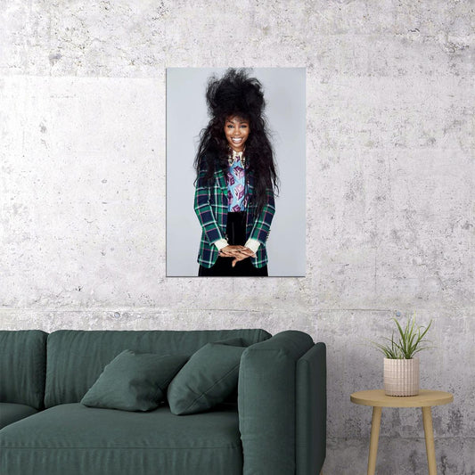 Sza Celebrity American Singer Woman Musician Poster Wall Art Print Home Wall Decor - xonomax