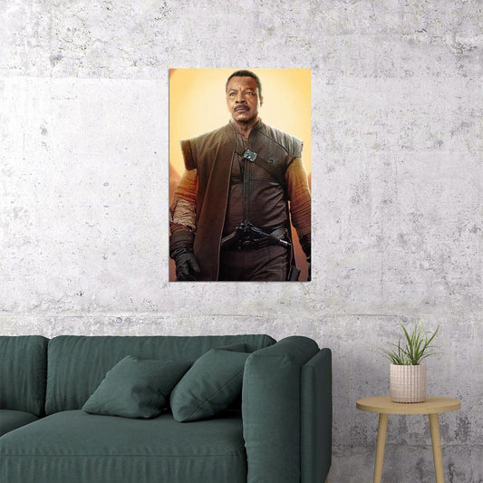 Carl Weathers Greef Role American Tv Series Actor Poster Wall Art Print Home Wall Decor - xonomax