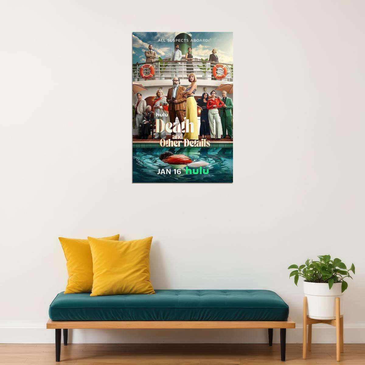 Death And Other Details Crime Mystery Tv Series Poster Wall Art Print Home Wall Decor - xonomax