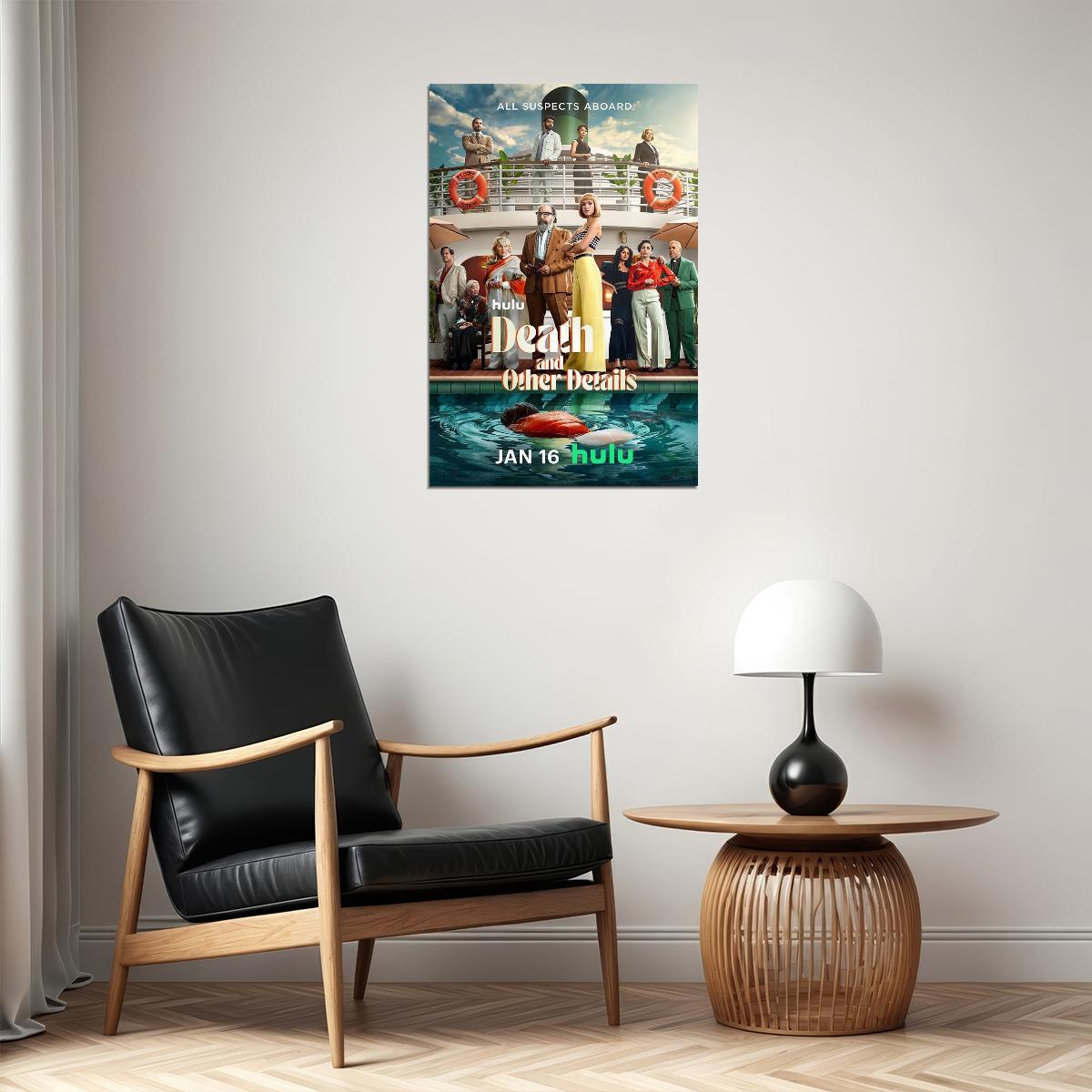 Death And Other Details Crime Mystery Tv Series Poster Wall Art Print Home Wall Decor - xonomax