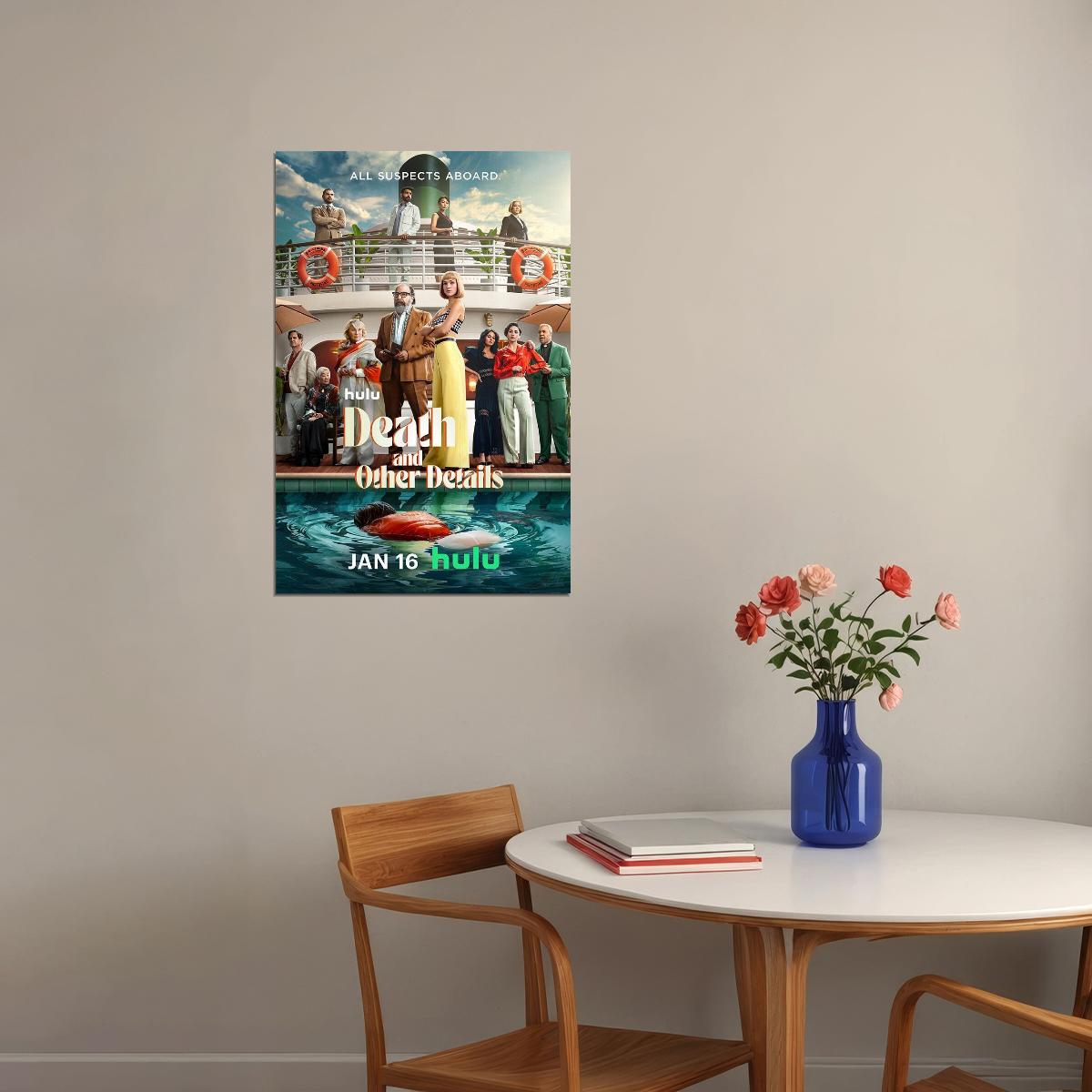 Death And Other Details Crime Mystery Tv Series Poster Wall Art Print Home Wall Decor - xonomax