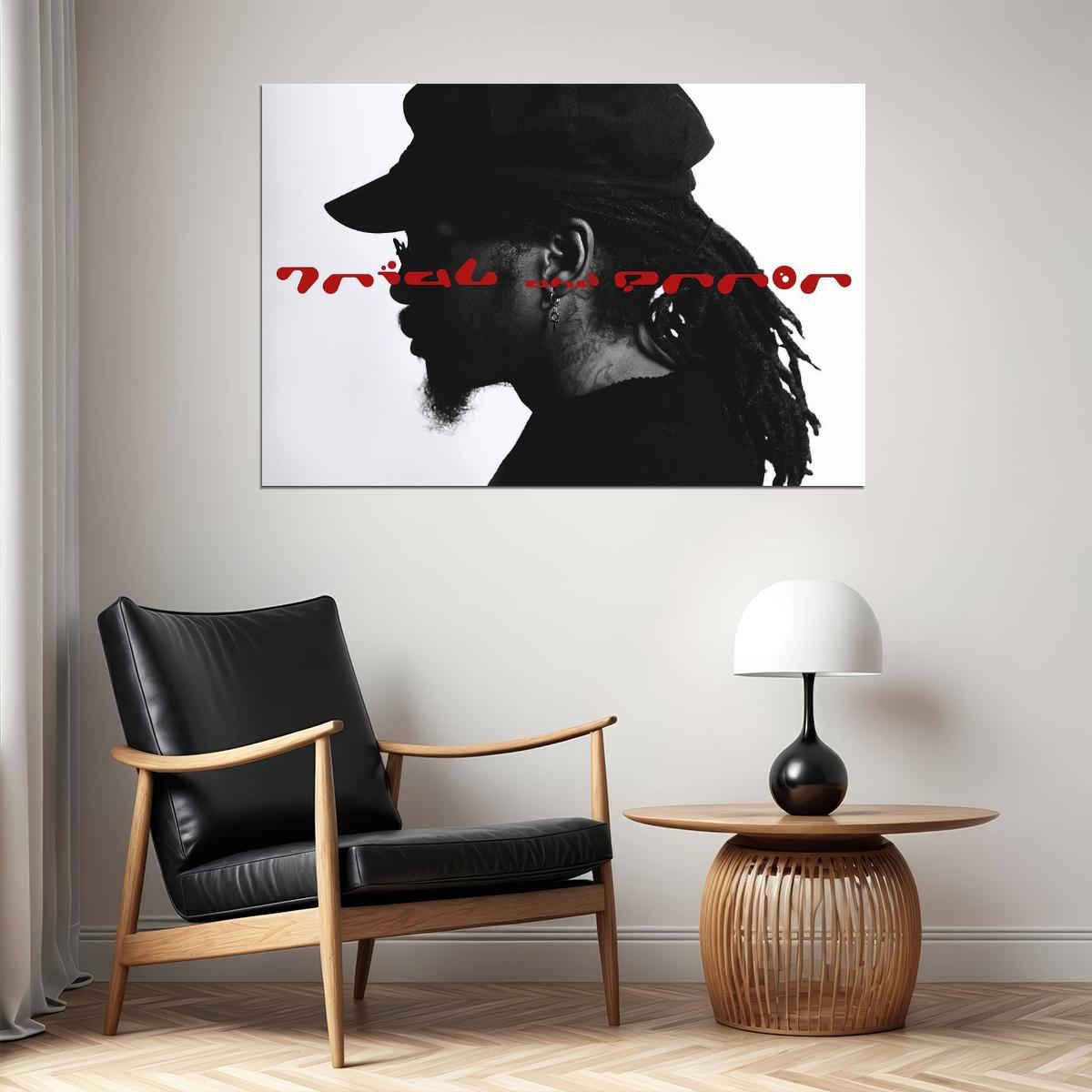 Dizzy Wright Trial And Error American Rap Music Album Poster Wall Art Print Home Wall Decor - xonomax